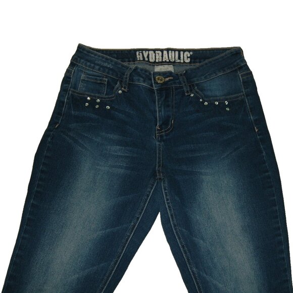 Hydraulic Jeans Women's Size 6 Stretch Dark Wash - Picture 3 of 11